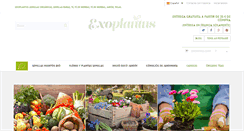 Desktop Screenshot of exoplantus.es